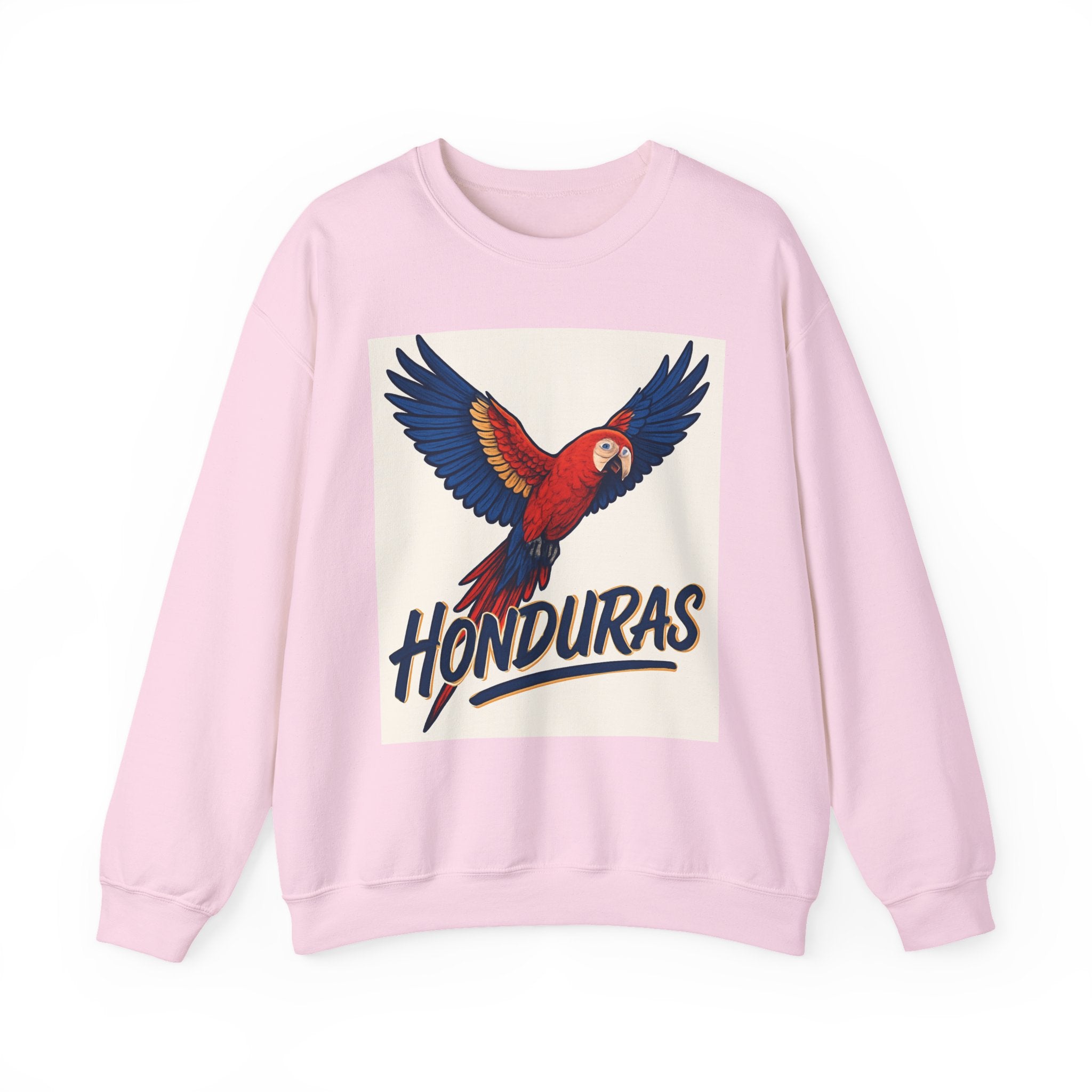 Vibrant Parrot Sweatshirt - Unisex Crewneck, Perfect Gift for Bird Lovers, Tropical Vibe, Outdoor Adventures, Eco-Friendly Fashion