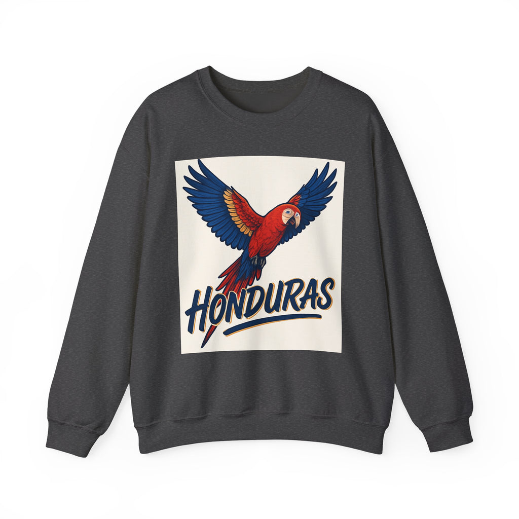 Vibrant Parrot Sweatshirt - Unisex Crewneck, Perfect Gift for Bird Lovers, Tropical Vibe, Outdoor Adventures, Eco-Friendly Fashion