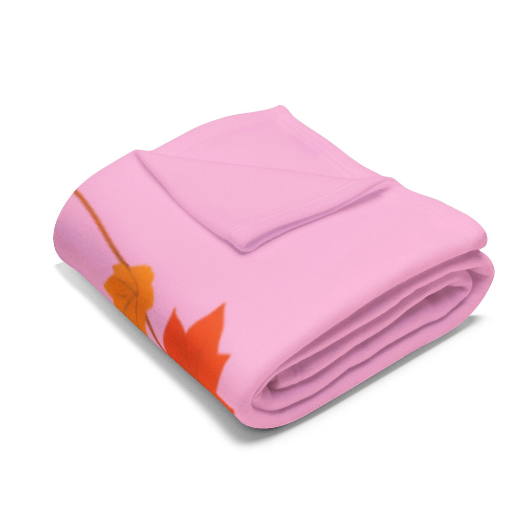 Cozy Ghost Fleece Blanket, Cute Halloween Decor, Autumn Vibes Throw, Perfect for Kids, Gifts for Halloween, Boo Design Blanket